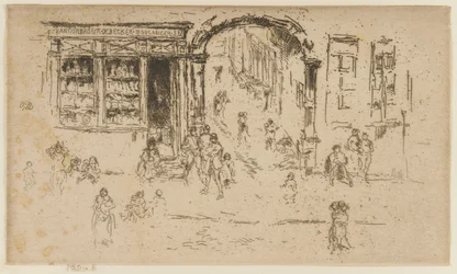 Torbogen, Brüssel, 1887